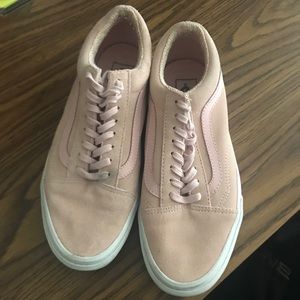 Pink Suede Classic Old Skool Vans
